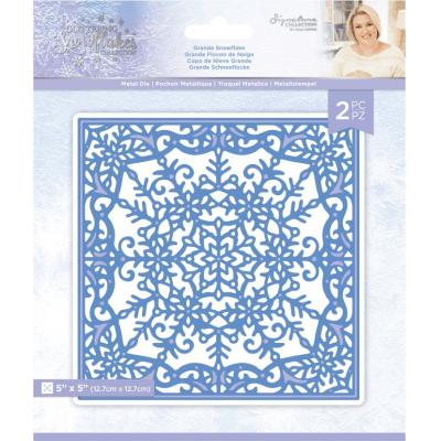 Crafter's Companion Glittering Snowflakes Dies - Grande Snowflake